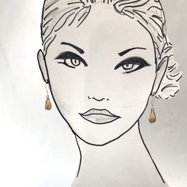 Photo of Elk Ivory earrings