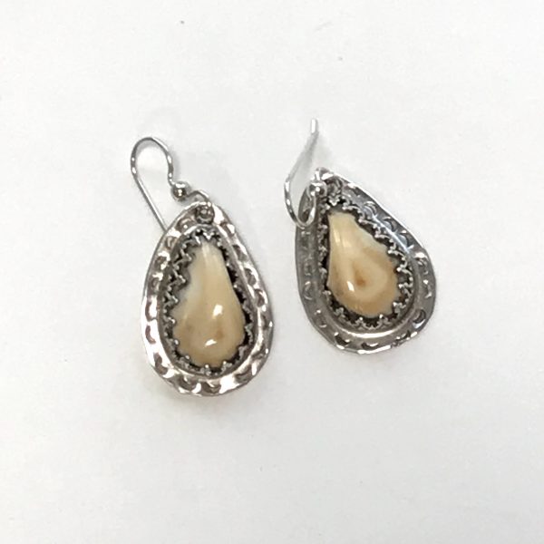 Photo of Elk Ivory earrings